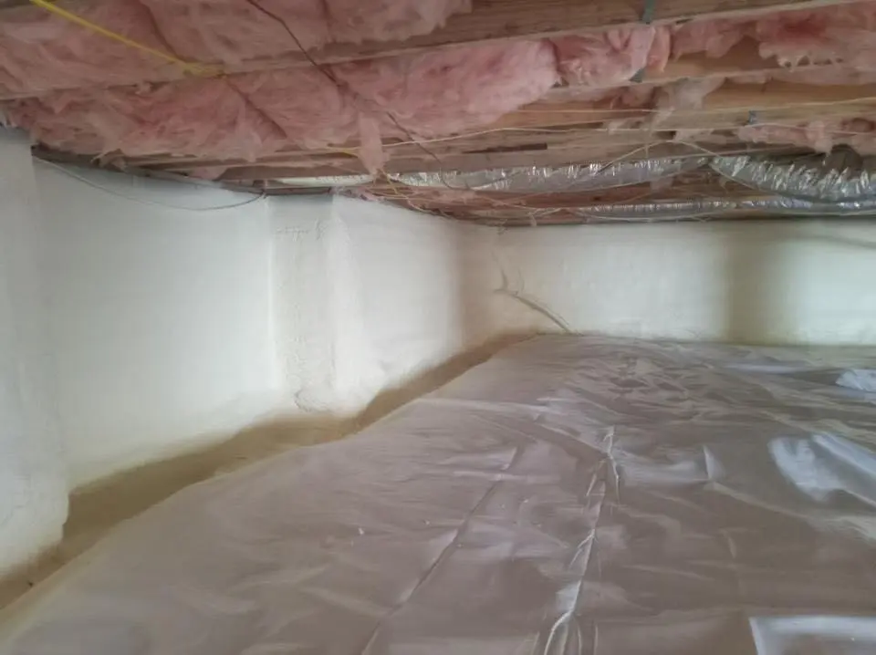 Crawl space encapsulation with closed-cell spray foam for Roof Maintenance in Rolling Hills Estates